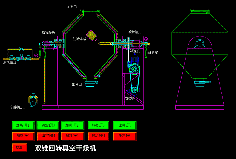 雙錐回轉真空干燥機.gif